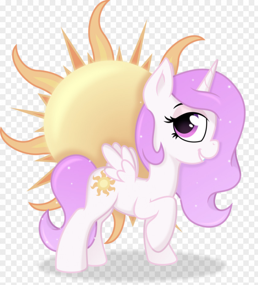 Little Princess Pony Horse Celestia Unicorn PNG