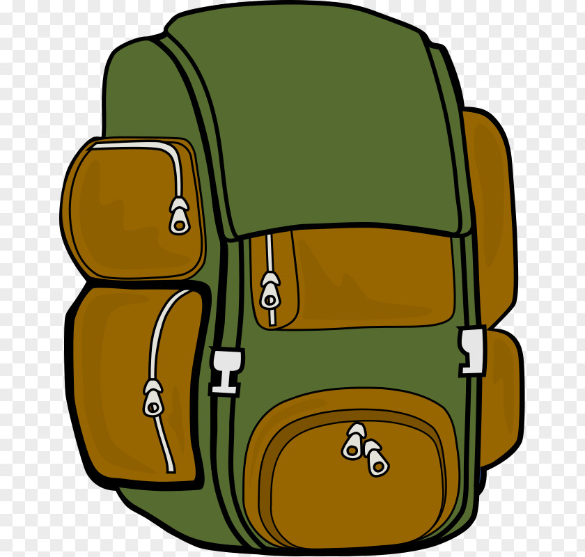 Outside Clipart Backpack Hiking Camping Clip Art PNG