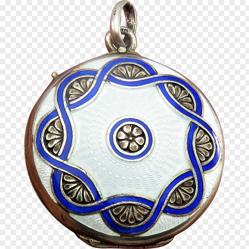 Locket Cobalt Blue PNG