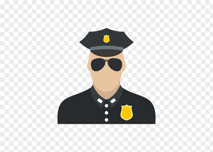 Sunglasses Police Hat Officer Patrol Royalty-free PNG