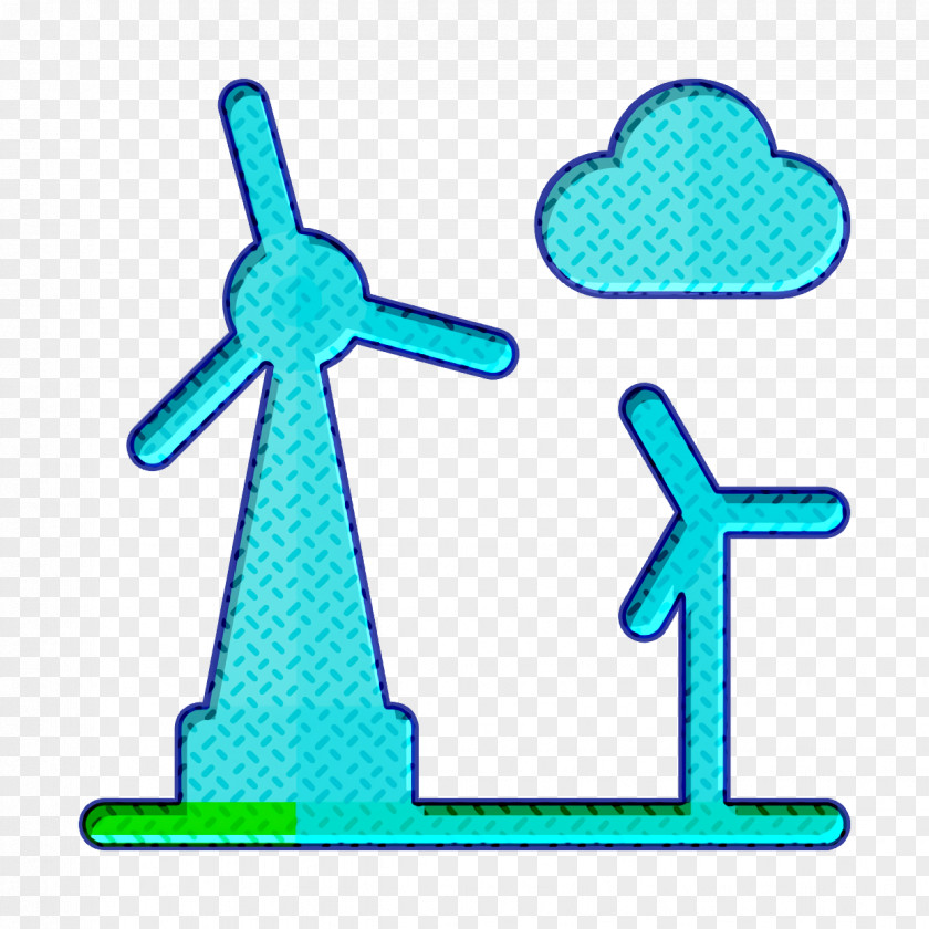 Windmill Icon Landscapes Cloud PNG