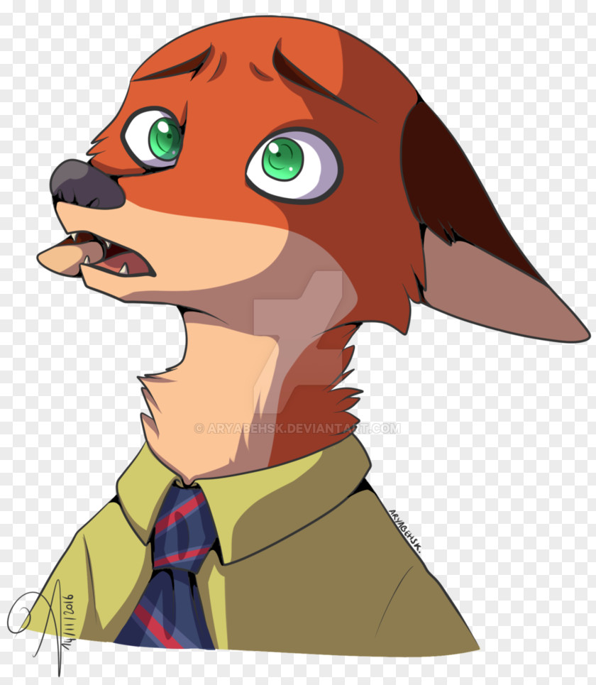 Youtube Nick Wilde Drawing Character YouTube Art PNG