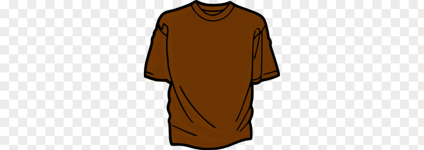 Brown Cliparts T-shirt Clip Art PNG