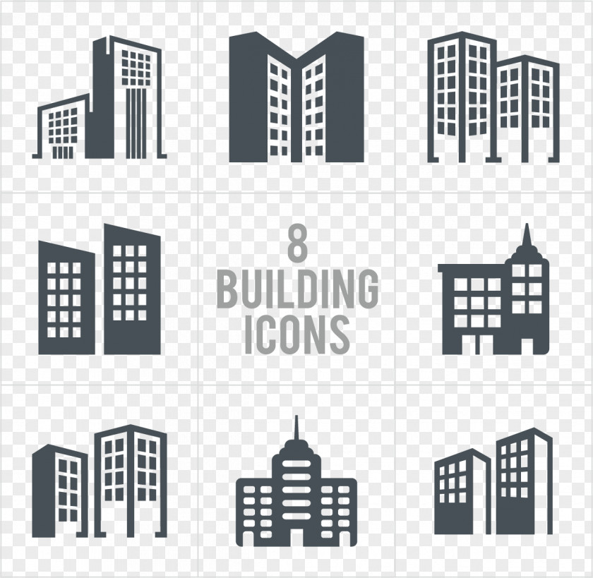 Building Logo Design Architecture Icon PNG