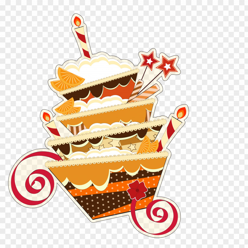 Lovely Cake Birthday Cupcake Wedding Invitation Greeting Card PNG