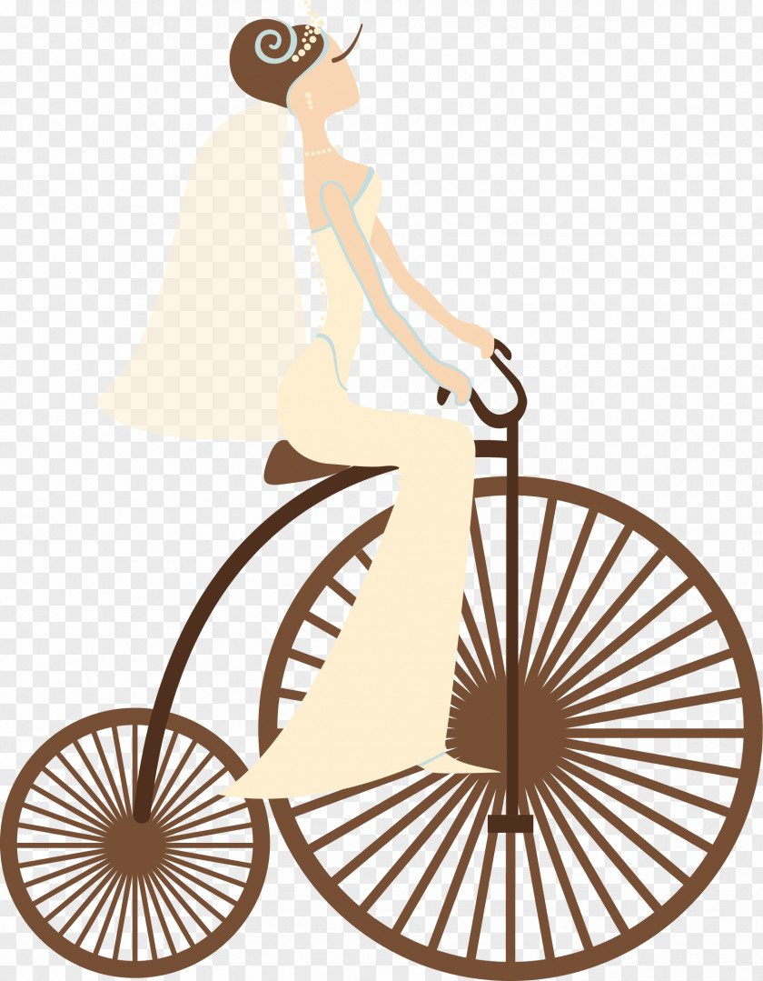 Ride The Bride Vector Bicycle Wheel Drawing PNG