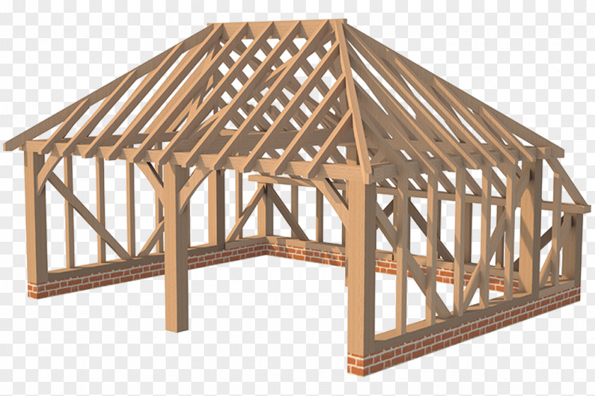 Roof Hip Lumber Timber Framing PNG