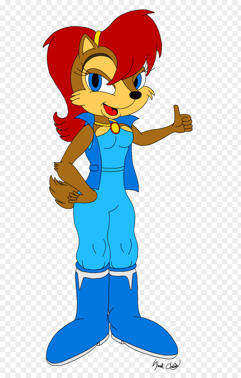 Sonic The Hedgehog Princess Sally Acorn Cream Rabbit Clip Art Image PNG
