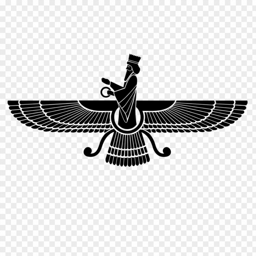 Symbol Persian Empire Iran Achaemenid Faravahar Ashly Fine Rugs PNG
