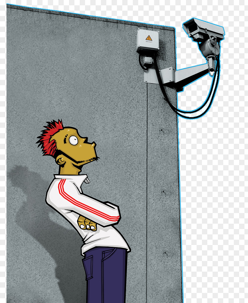 The Boy Standing Against Wall Facing Camera Cartoon Photography Illustration PNG