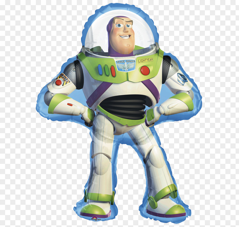 Toy Story 2: Buzz Lightyear To The Rescue Sheriff Woody Balloon PNG