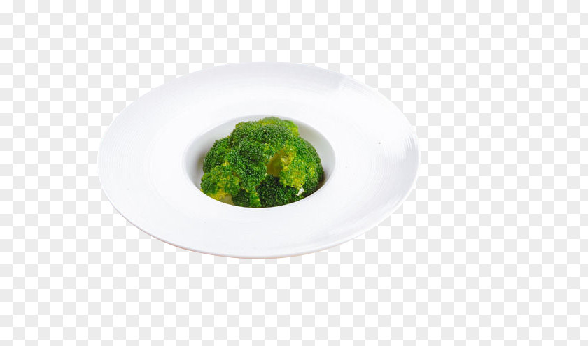 Broccoli Plate Dish Recipe PNG