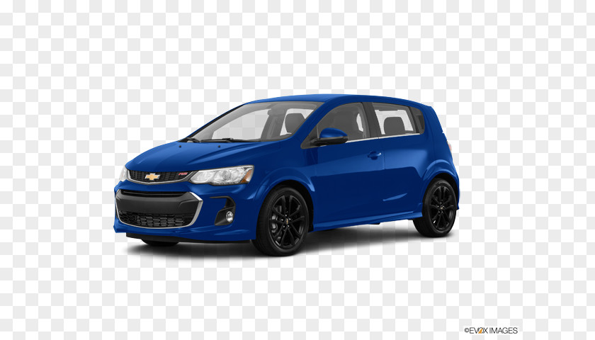 Chevrolet 2018 Sonic Hatchback Car LT Driving PNG