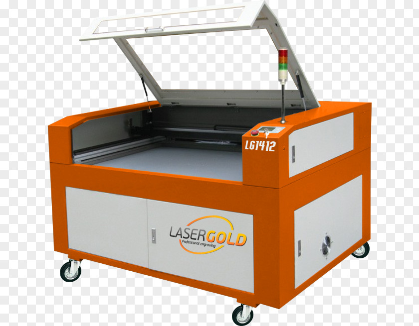 Laser Engraving Cutting Machine PNG
