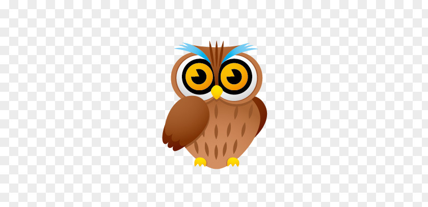 Owl Odie Bird Cartoon Caricature PNG