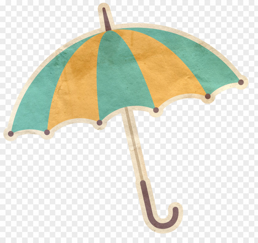 Umbrella Turquoise PNG