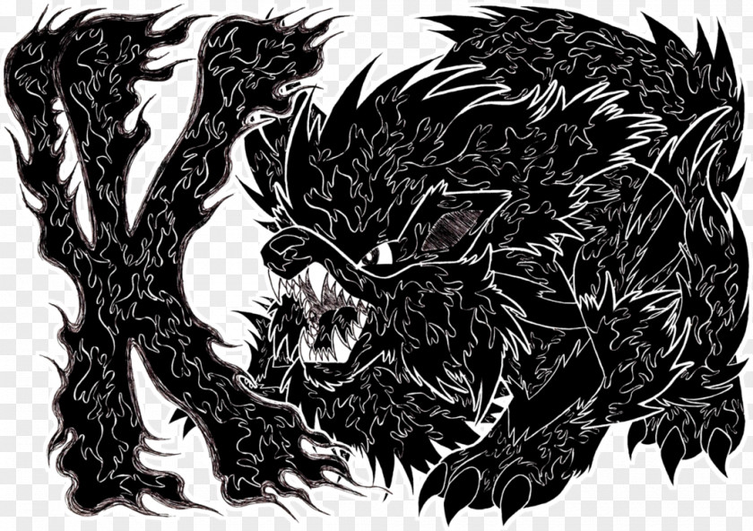 Altered Beast Carnivora Demon White Legendary Creature Font PNG