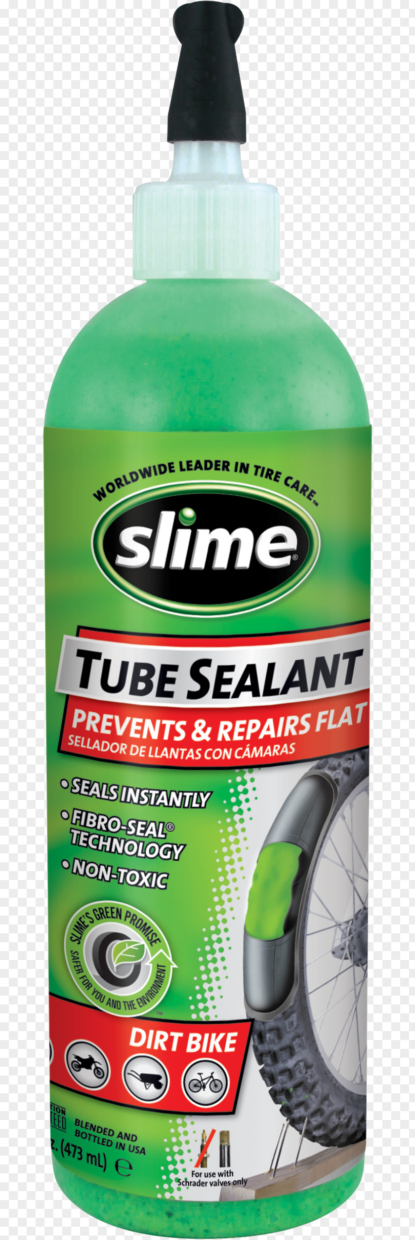 Car Tubeless Tire Slime Flat PNG