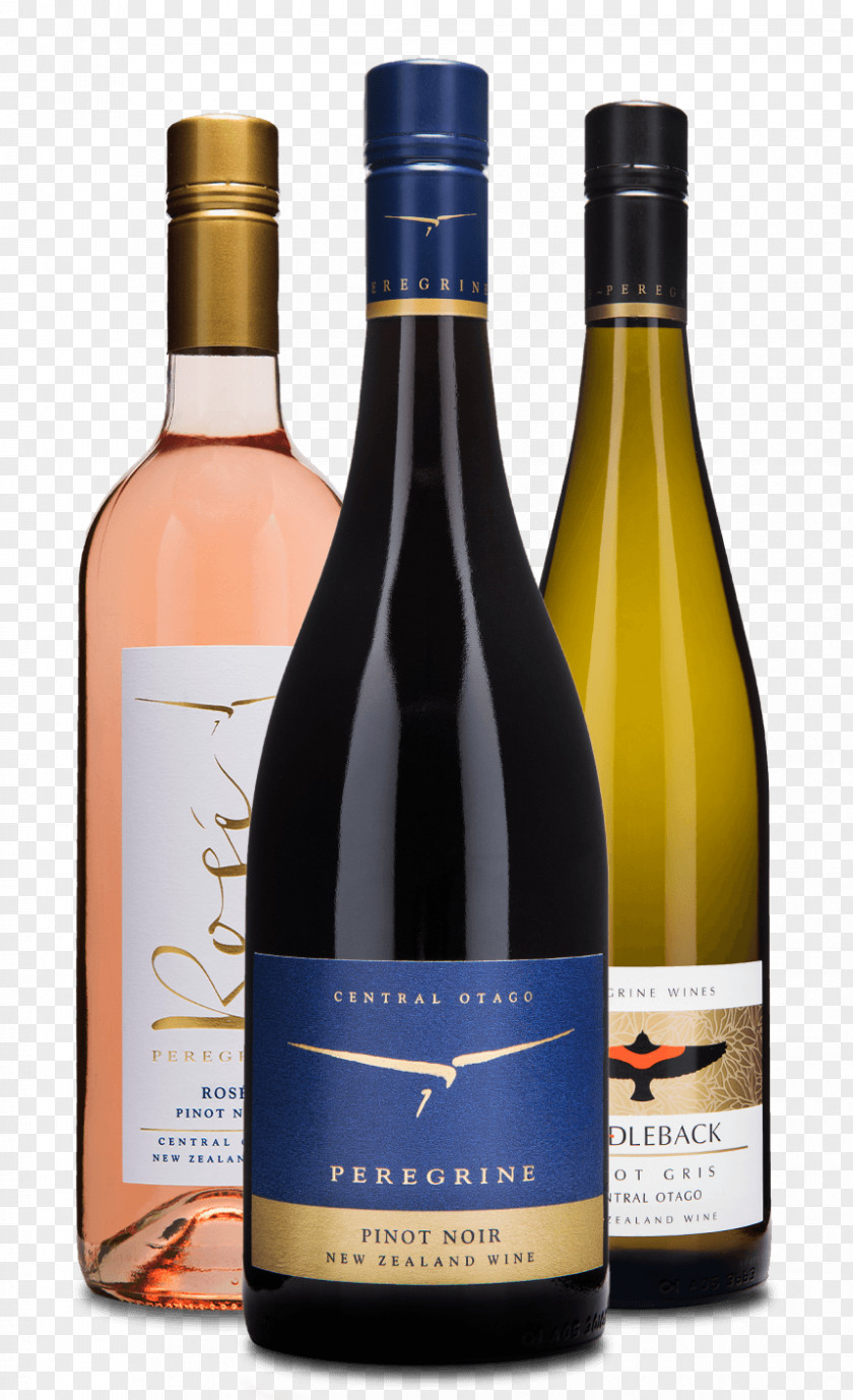 Champagne Peregrine Wines Rosé Pinot Noir PNG