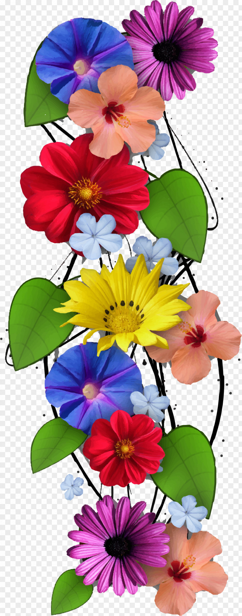 Flowers Corner Flower Floral Design Floristry Clip Art PNG