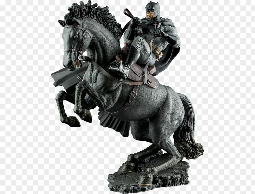 Killer Returns Horse Batman Figurine The Dark Knight Statue PNG