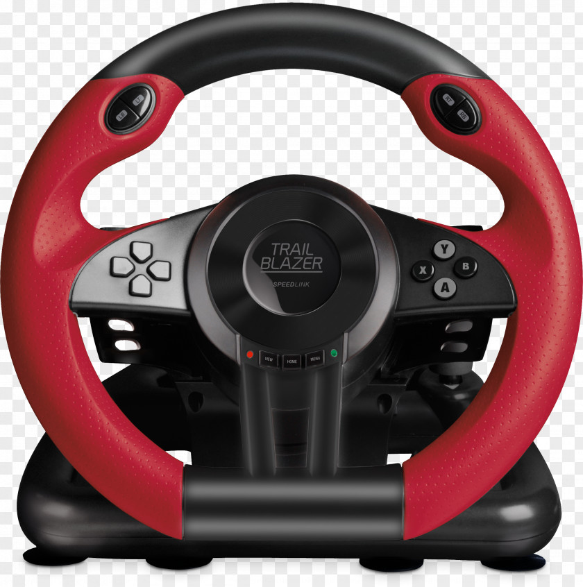 Steering Wheel PlayStation 3 4 Black Racing Game Controllers PNG