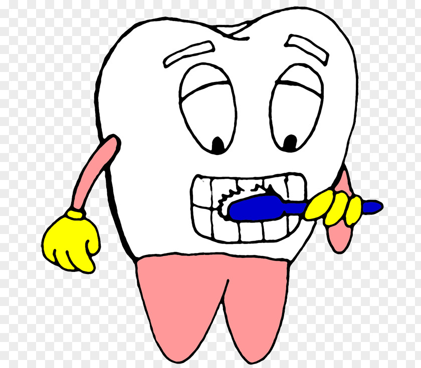 Free Dental Clipart Tooth Brushing Human Clip Art PNG