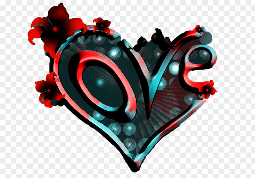 Love Heart Graphic Design PNG