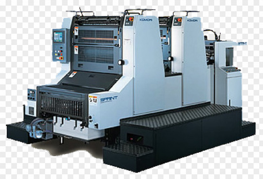 Man Printing Offset Press Heidelberger Druckmaschinen Machine PNG