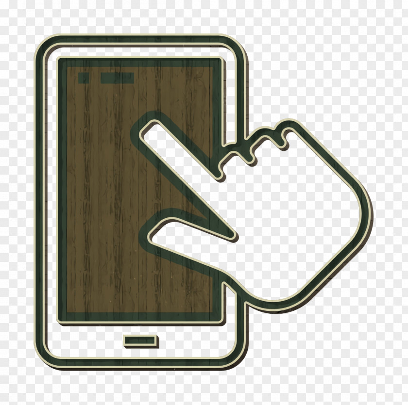 Shopping Icon Smartphone Hand Gesture PNG