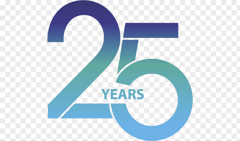 25 Years Anniversary Logo Long Tail Keyword Brand Clip Art PNG