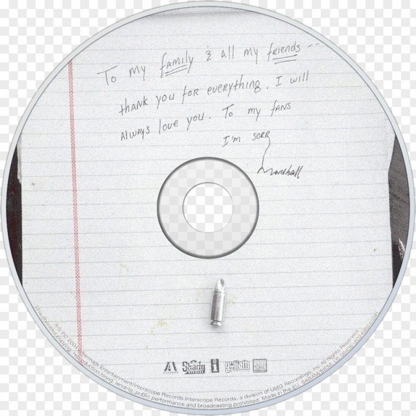 Eminem Compact Disc Encore PNG