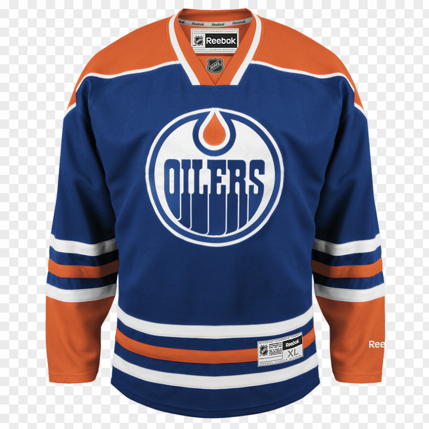 Reebok Edmonton Oilers National Hockey League Jersey NHL Uniform PNG