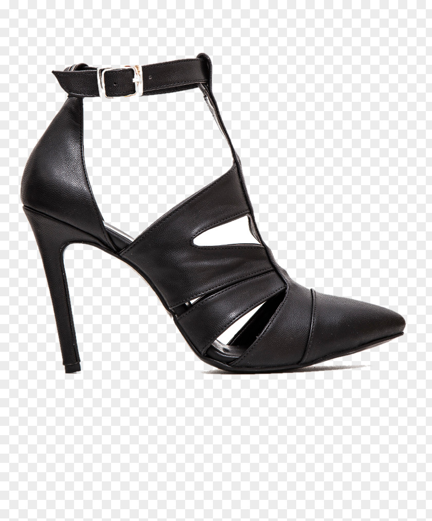 Sandal Shoe Boot Pump Black M PNG
