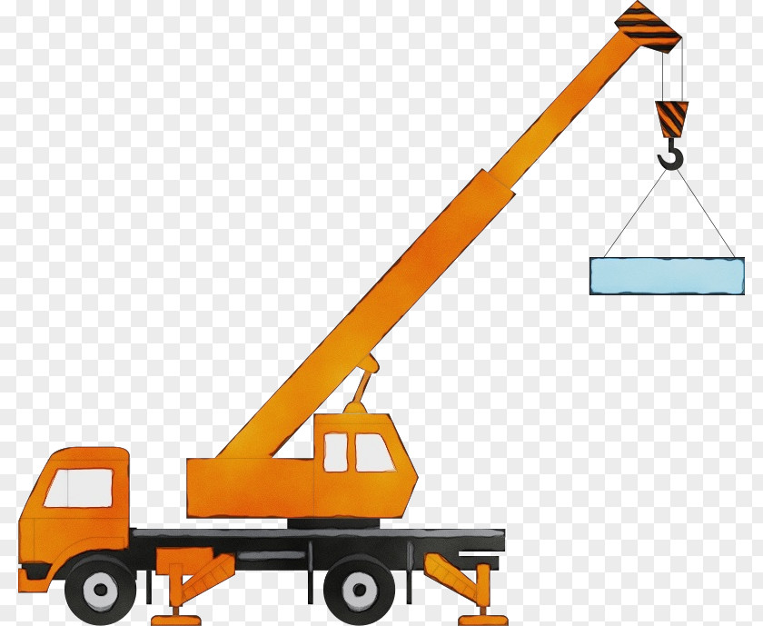 Vehicle Construction Equipment Crane Clip Art PNG