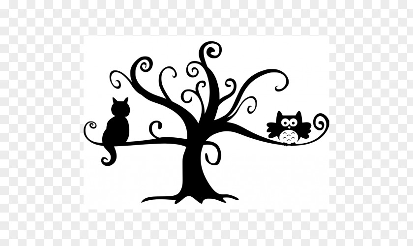 Cat Owl Tree Felidae PNG