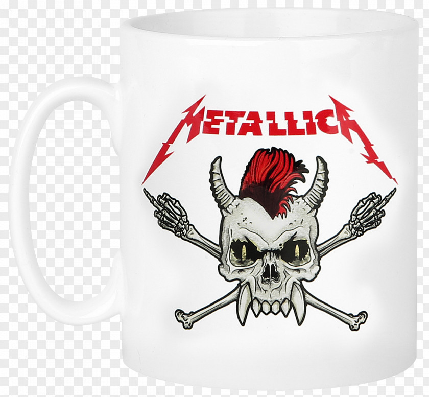 Mug Metallica Table-glass EMP Merchandising PNG
