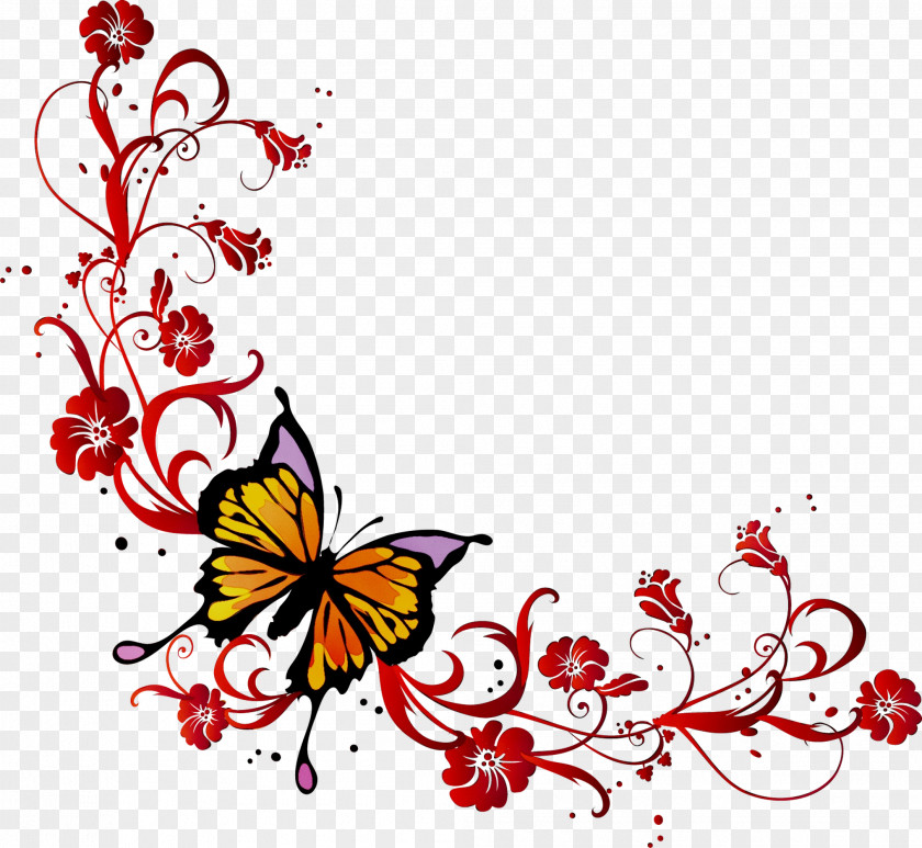 Paper Product Image Monarch Butterfly Design PNG