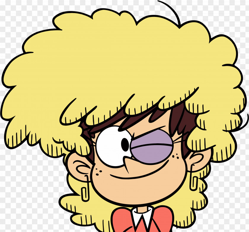 Trash Can Luna Loud Character Text PNG
