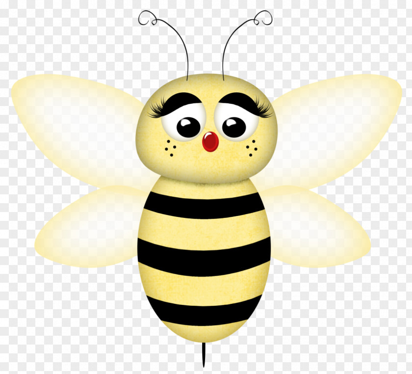 Bee Honey Cartoon PNG