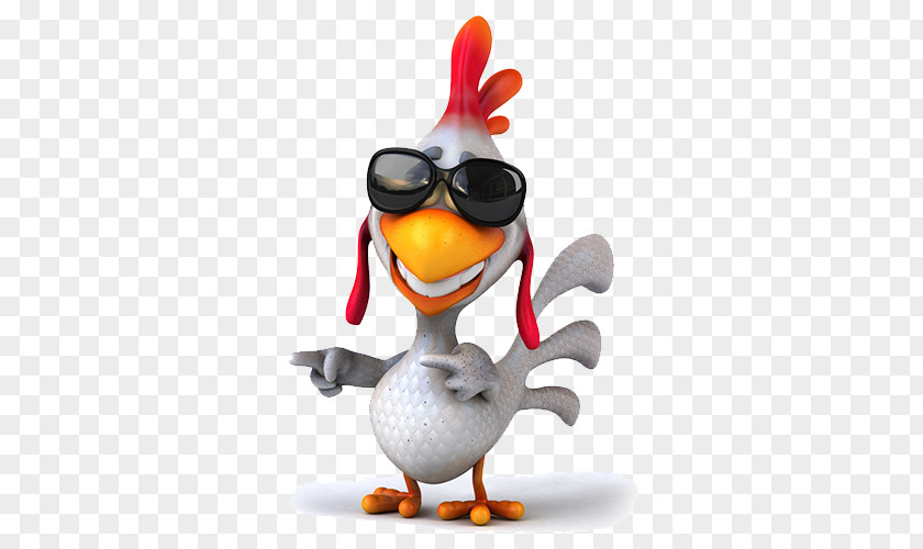 Chicken Wearing Sunglasses Meat Stock Photography Illustration Royalty-free PNG