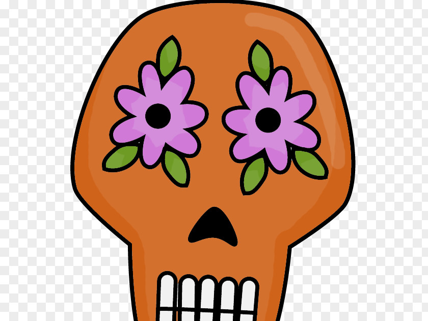 Day Of The Dead Nose Face Smile Clip Art PNG