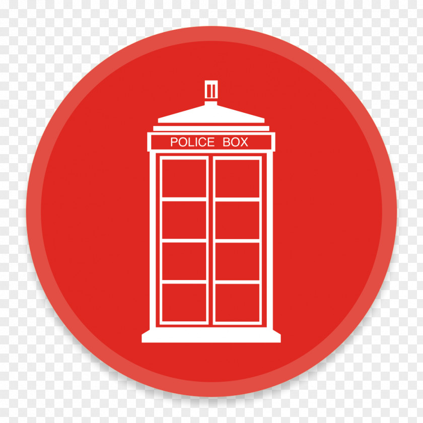 DrWho 1 Christmas Ornament Red Font PNG