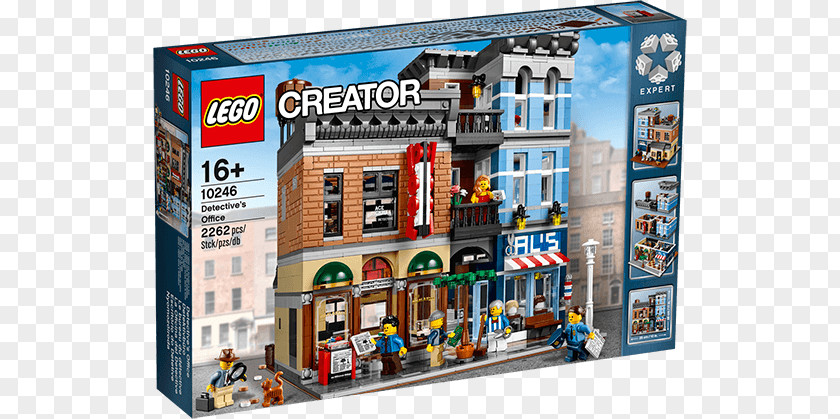 Lego Creator LEGO 10246 Detective's Office Toy 10251 Brick Bank PNG