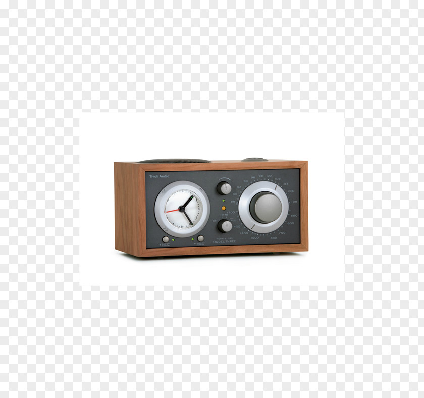 Model Three BT Alarm Clock Radio, Black / Silver Tivoli Audio PAL Bluetooth Portable RadioRadio PNG