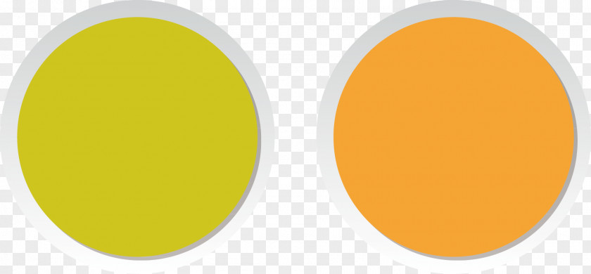 Round Click Button Yellow Circle PNG