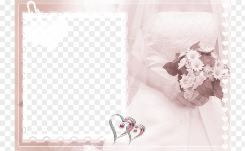Pale Wedding Photo Frame Invitation Cake Personal Website Photography PNG