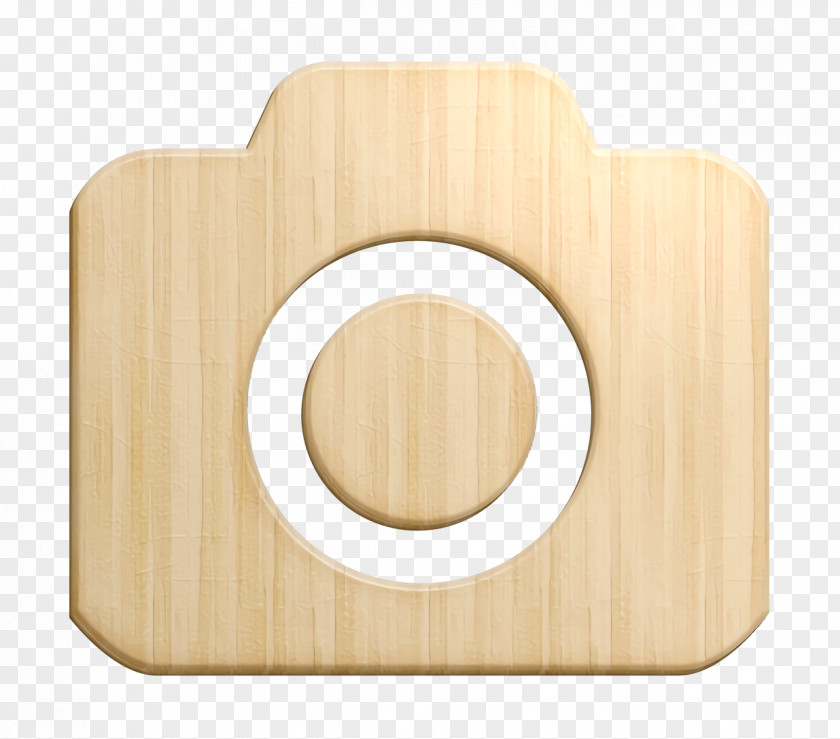 Rectangle Wood Camera Icon Image Photo PNG