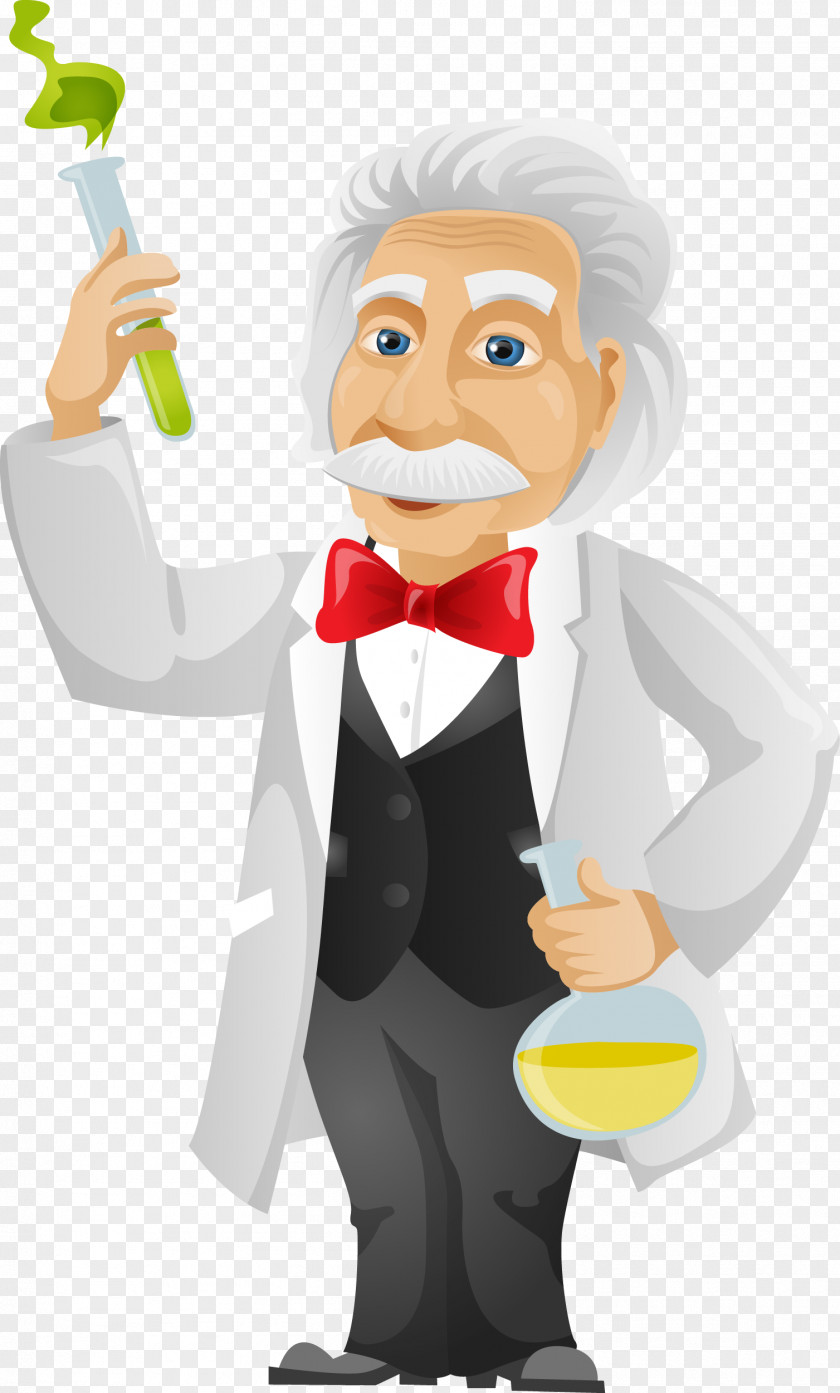 Scientists Elderly,chemistry Experiment,Cartoon Man,the Scientist,science Experiment Cartoon Stock Photography Royalty-free PNG