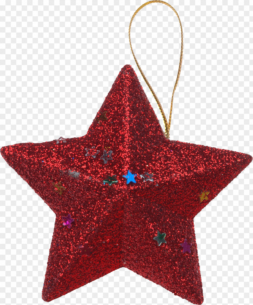 Star Christmas Tree New Year Ornament Yolki PNG